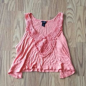 SOLD NWOT Draped Crop Top